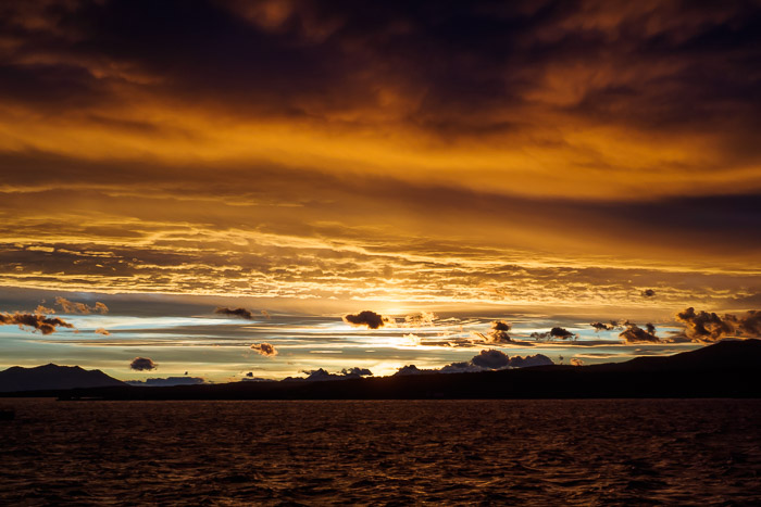 Puerto Natales. Txile.